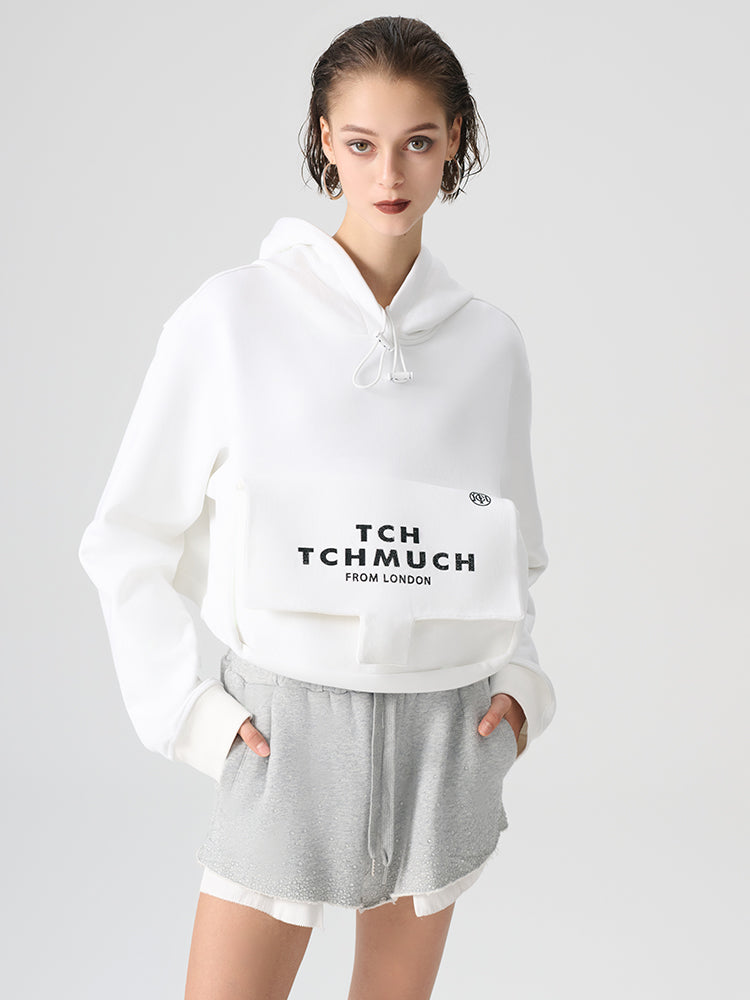 TCH White Staff Uniform Hoodie