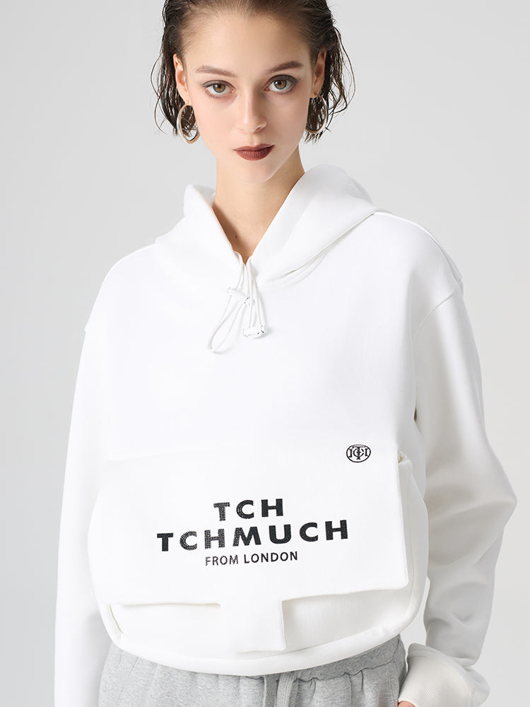 TCH White Staff Uniform Hoodie