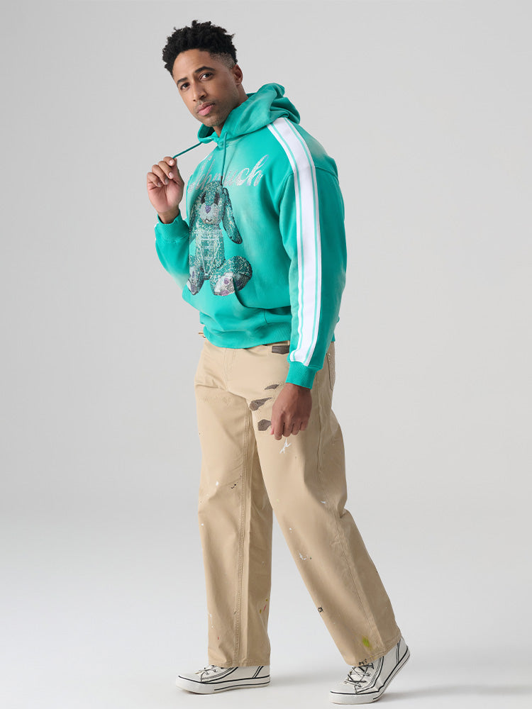 TCH Cartton Print Casual Balloon Leg Jeans