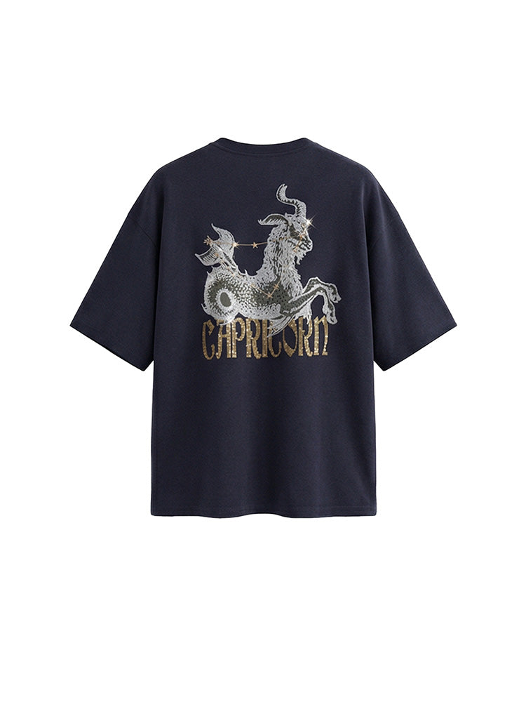 tch rhinestone unisex graphic t shirt navy HighEnd Luxury Streetwear Brand Official Showcase