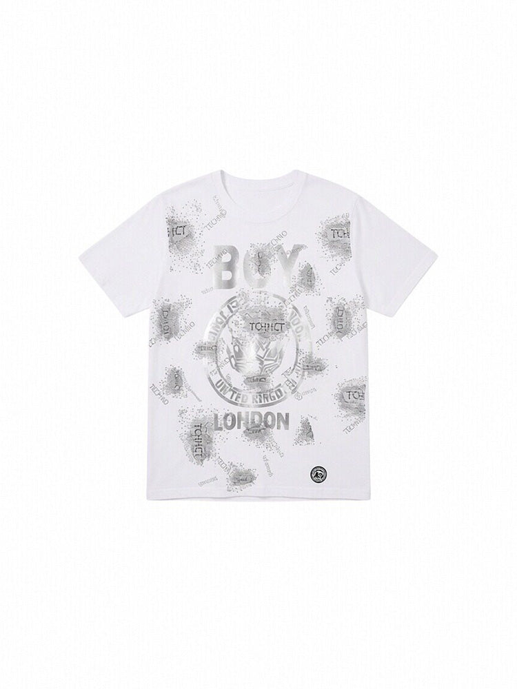 TCH Urban Monogram Rhinestone Graphic Tee