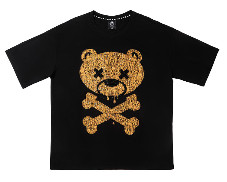 TCH Mens Animal Hot Diamond Printed T-shirt