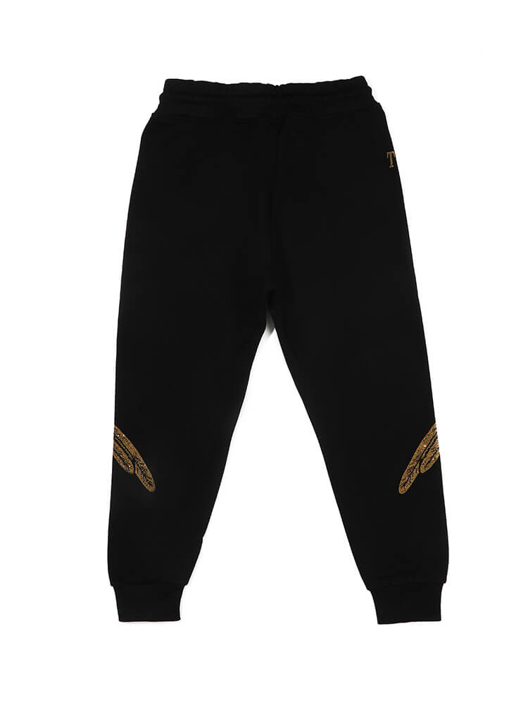 TCH Men's Angel Wings Hot Diamond Joggers