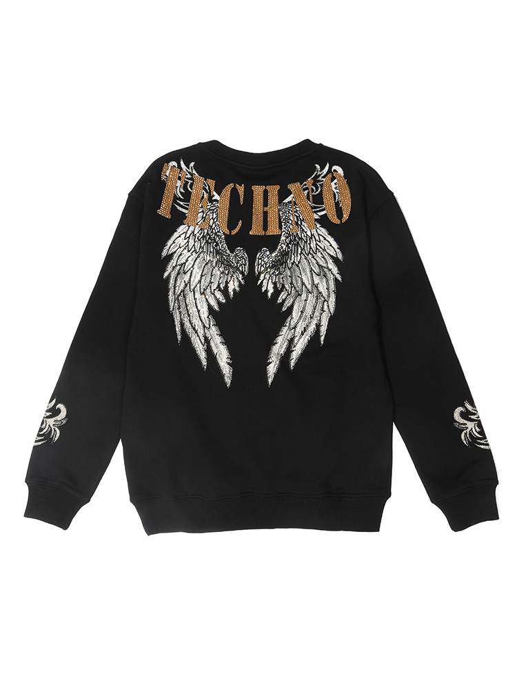 TCH Men's Hot Diamond Leopard Wing Sweatshirt