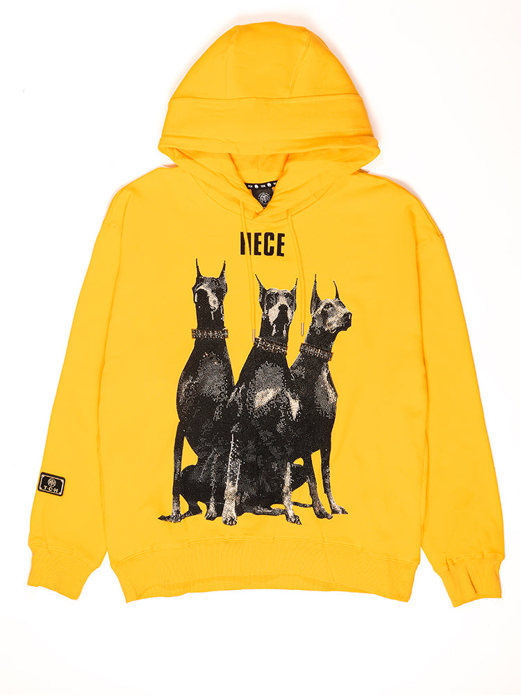 TCH Three Dubins Rhinestone Oversized Hoodie