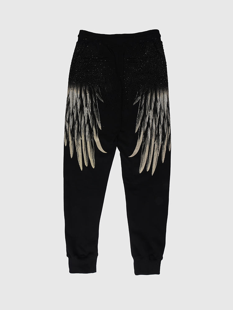 TCH Loose fit mid-rise elasticated casual pants