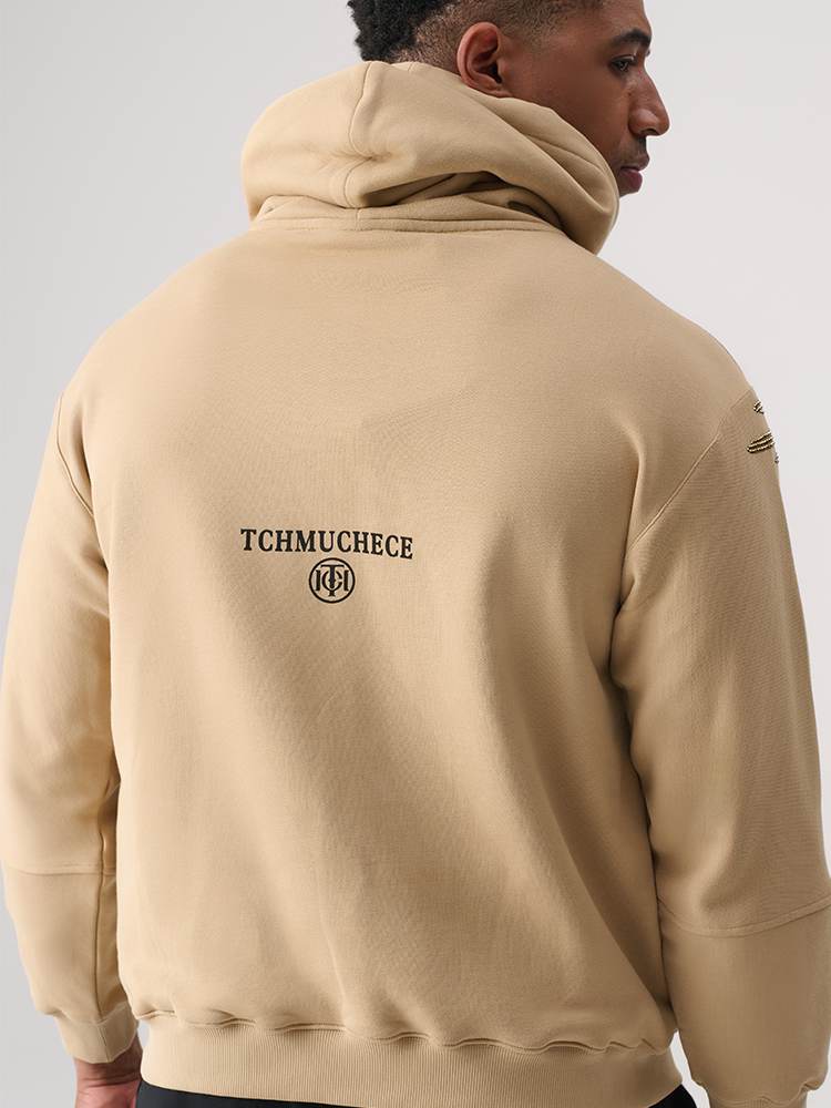 TCH Cotton Rhinestone Graphic Pullover Hoodie