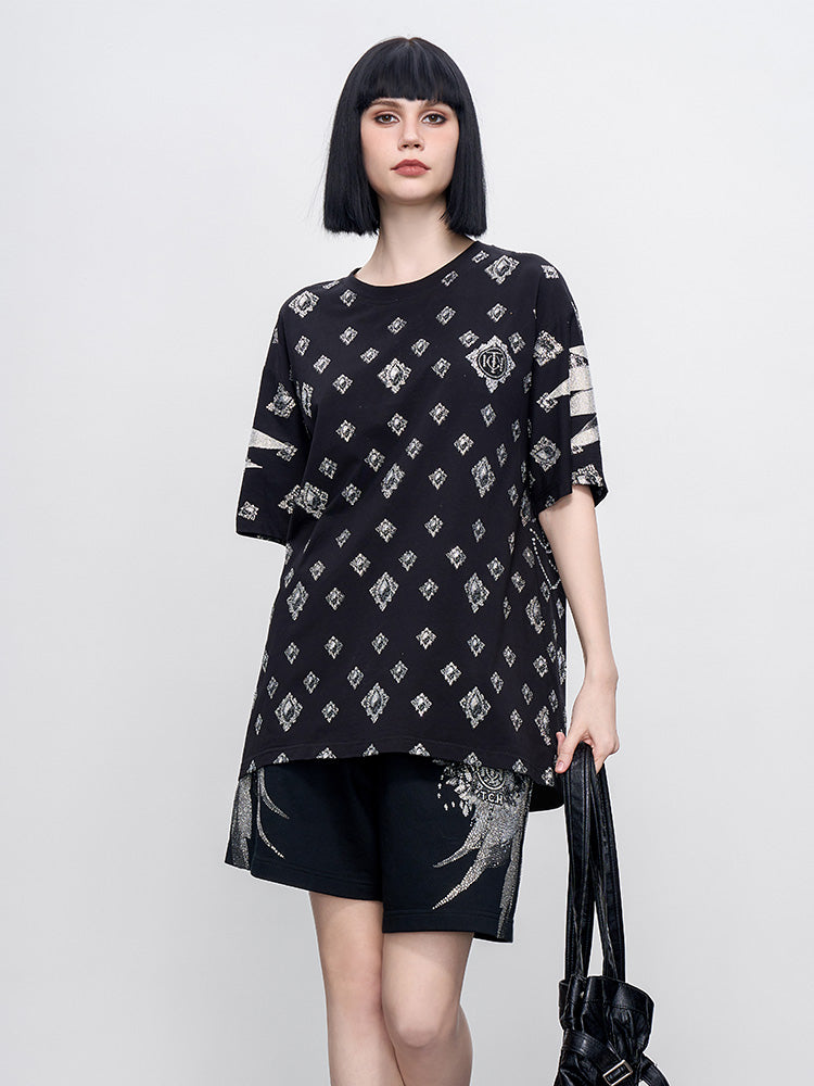 TCH Pre-Sale Wings Sparkle Crystal Graphic T-Shirt