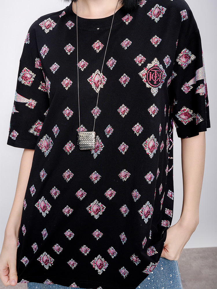 TCH Pre-Sale Wings Sparkle Crystal Graphic T-Shirt