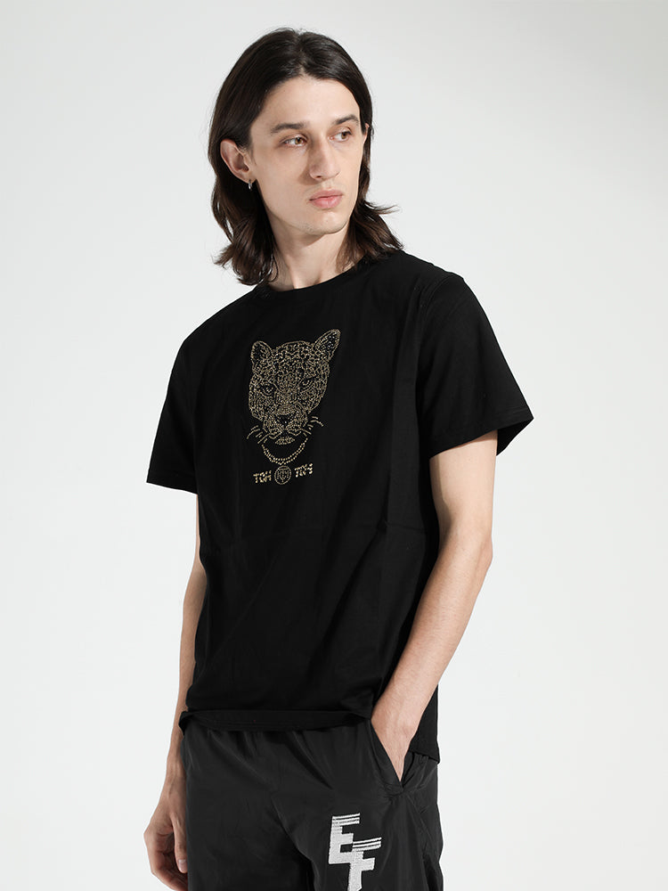 TCH Unisex Graphic Rhinestone Sparkle T-Shirt