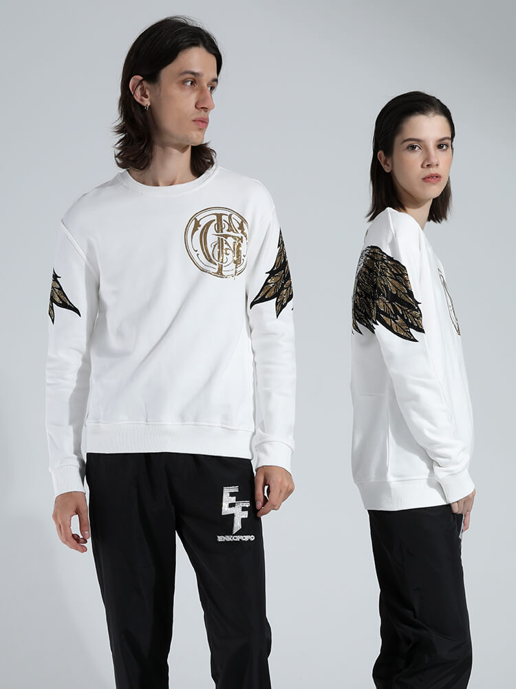 TCH Hot Diamond Angel Wings Unisex Sweatshirt