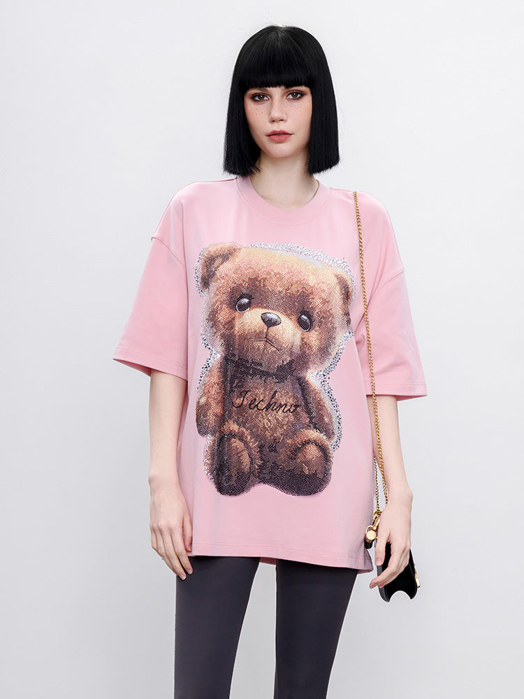 TCH Presale Rhinestone Bear Essential T-Shirt