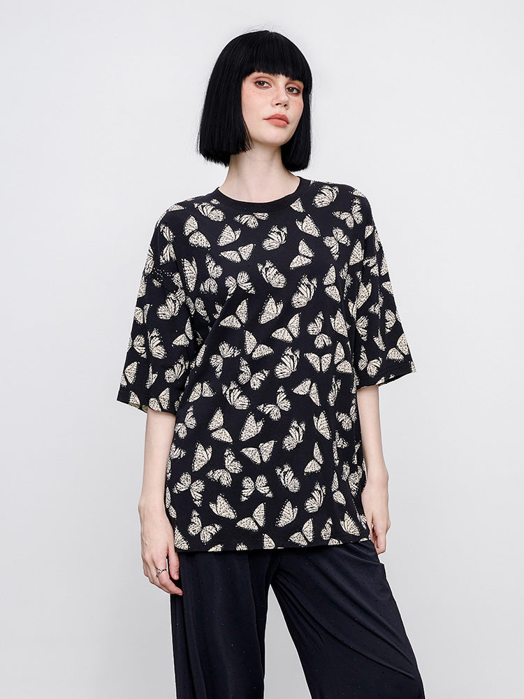 TCH Pre-Sale Rhinestone Allover Graphic T-shirt