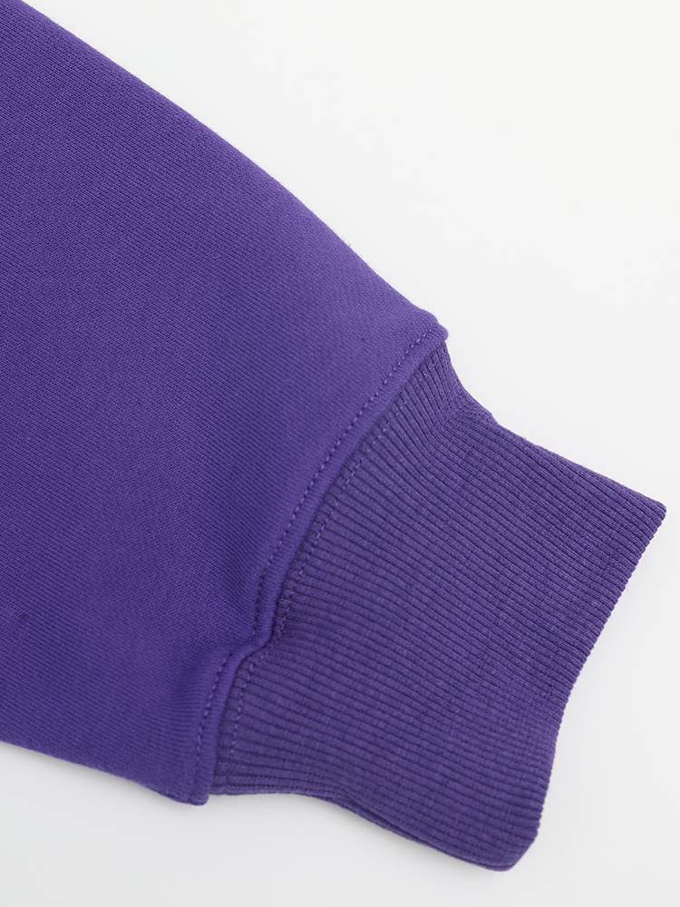 TCH Unisex Bear Rhinestone Wing Long Sleeve Sweatshirt