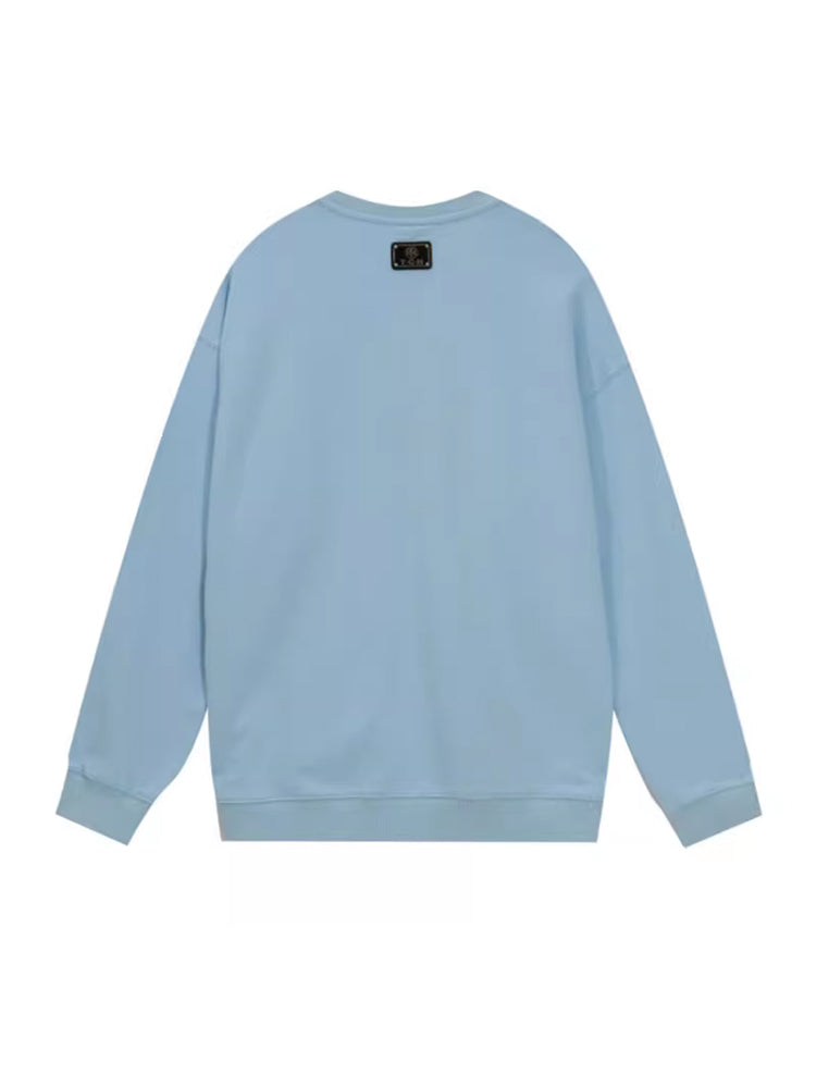 TCH Rhinestone Mermaid Oversized Sweatshirt