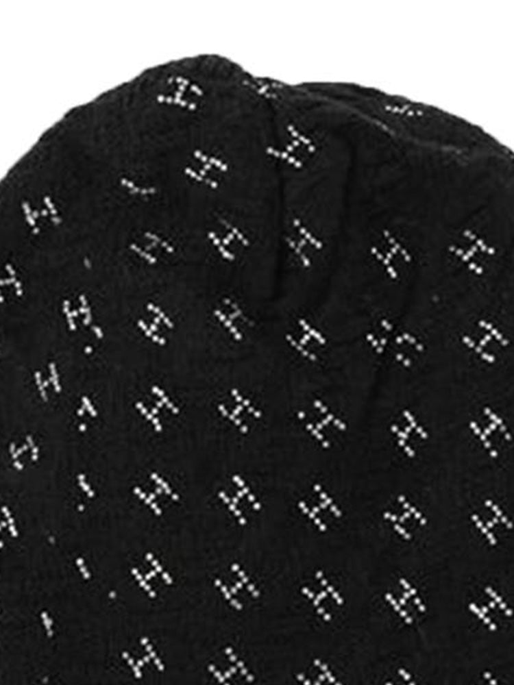 TCH H Letter Knit Beanie