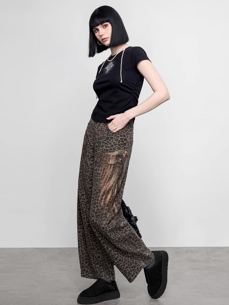 TCH Crystal-Embroidered Semi-Fitted Baby Tee