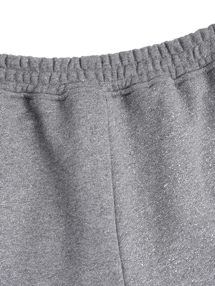 TCH Luxury Wings Rhinestone Graphic Shorts