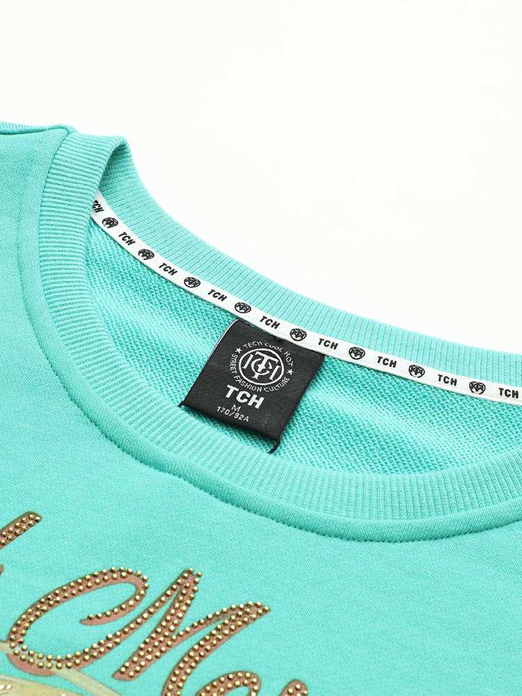 TCH Women's Diamond Luxury Long Sleeve Sweatshirt