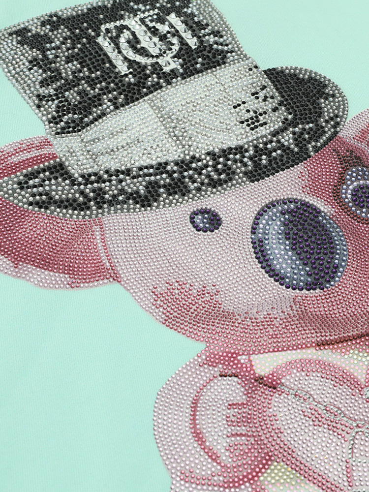 TCH Cotton Rhinestone Koala Unisex Sweatshirt