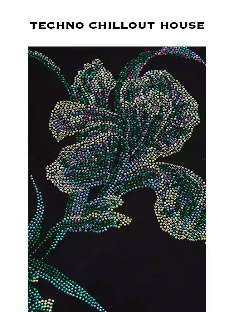 TCH Graphic Rhinestone Retro T-Shirt