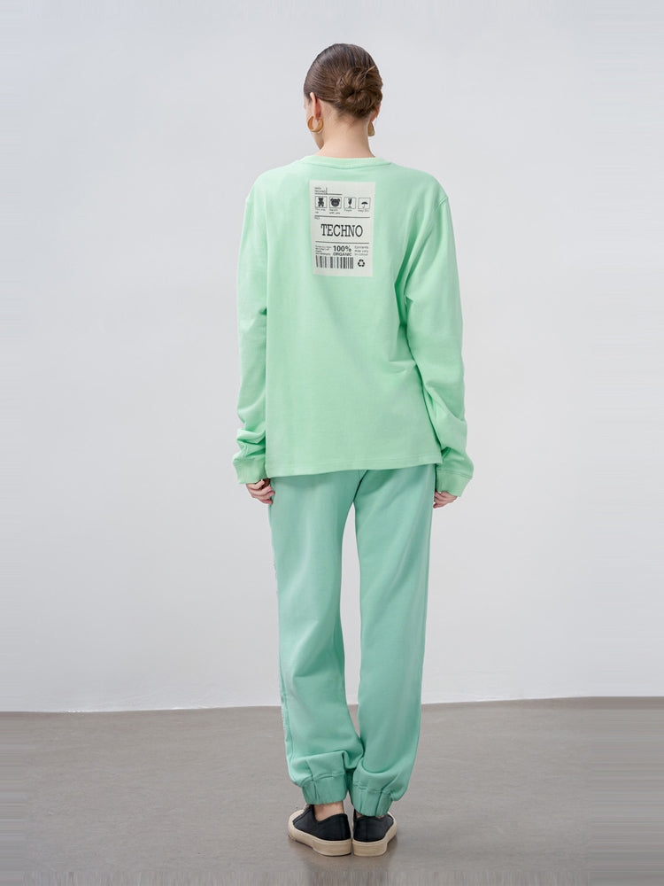 TCH Sparkle Graphic Rhinestone Oversized Short Sleeve T-shirt / Sweatshirt