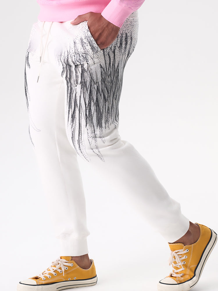 TCH Loose fit mid-rise elasticated casual pants