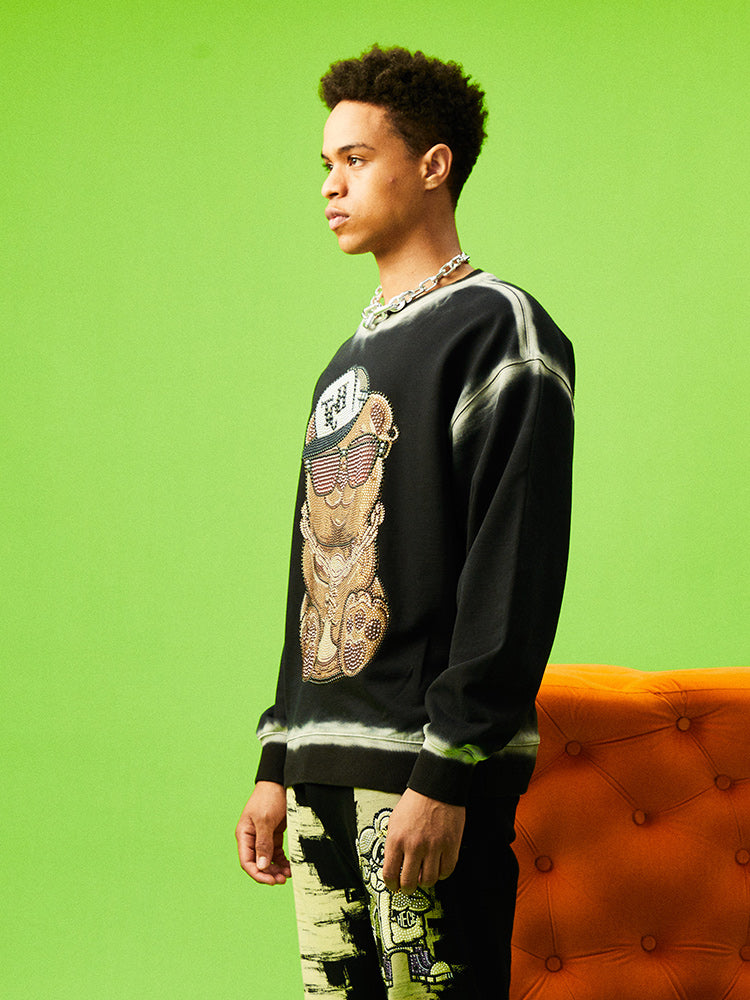 TCH Men's Rhinestone Graphic Sweatshirt