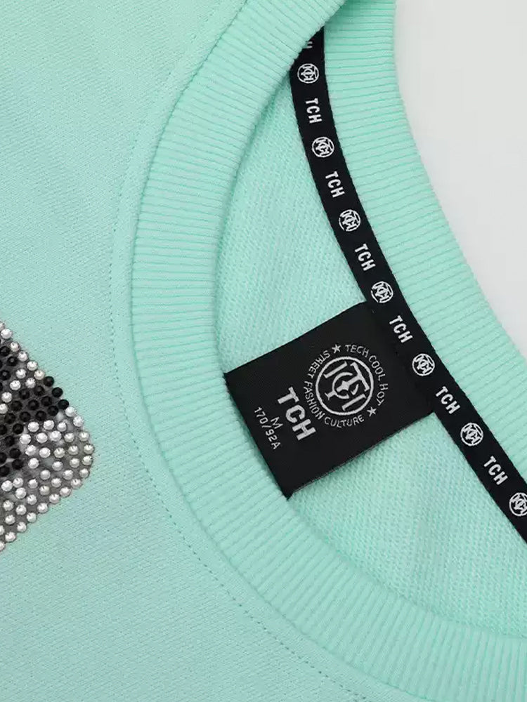 TCH Cotton Rhinestone Koala Unisex Sweatshirt