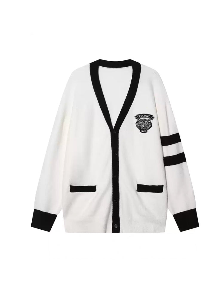 TCH Women's Rhinestone Knitted Cardigan