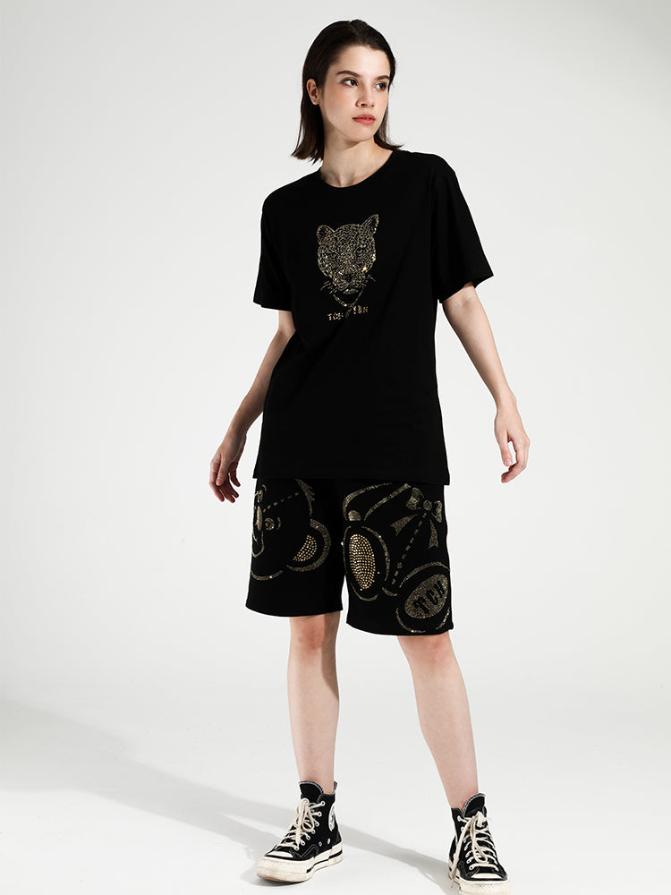 TCH Graphic Rhinestone Sparkle T-Shirt