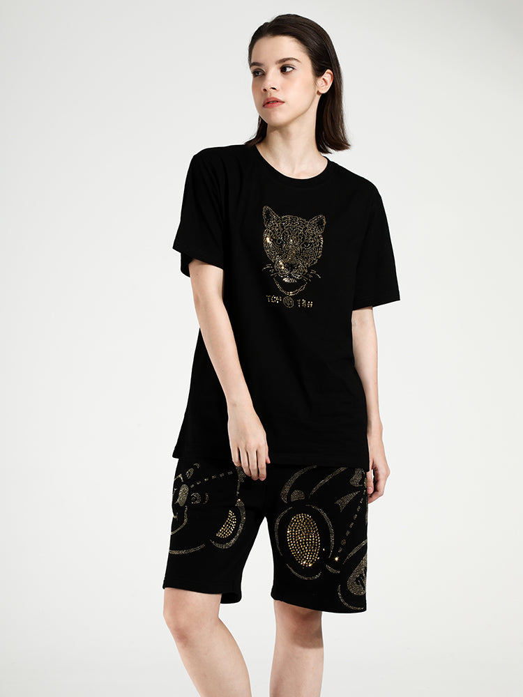TCH Graphic Rhinestone Sparkle T-Shirt
