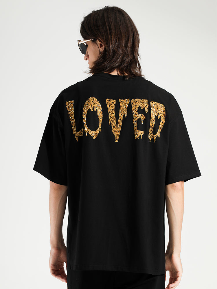 TCH Mens Animal Hot Diamond Printed T-shirt