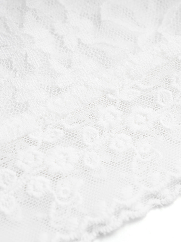 TCH Eephant Rhinestone Floral Lace Vest