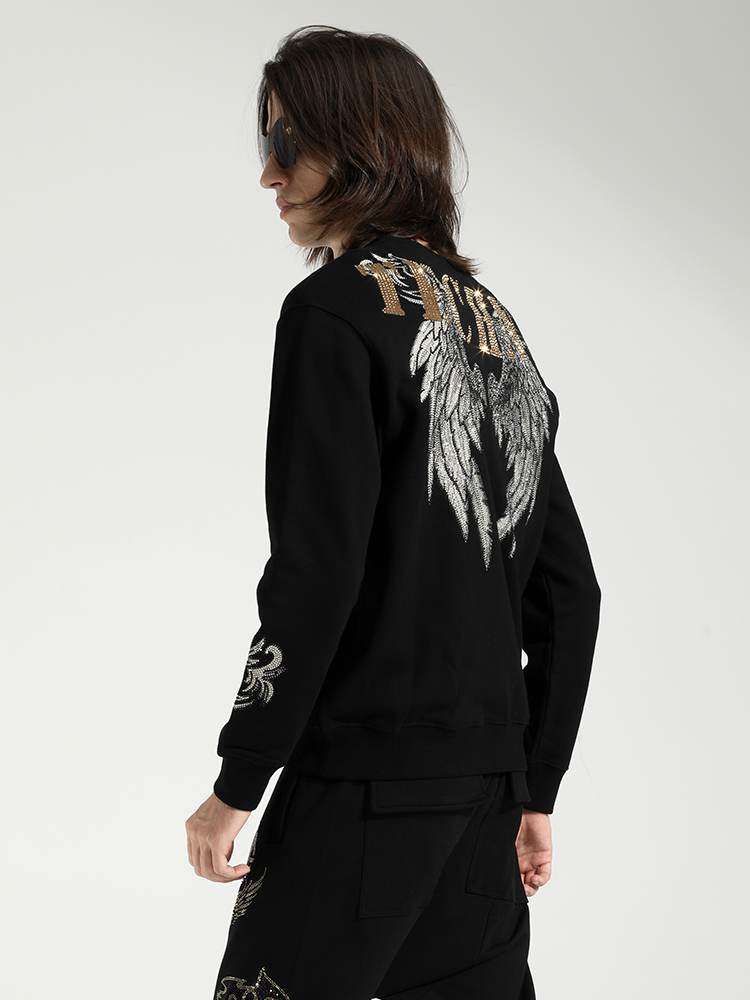 TCH Men's Hot Diamond Leopard Wing Sweatshirt
