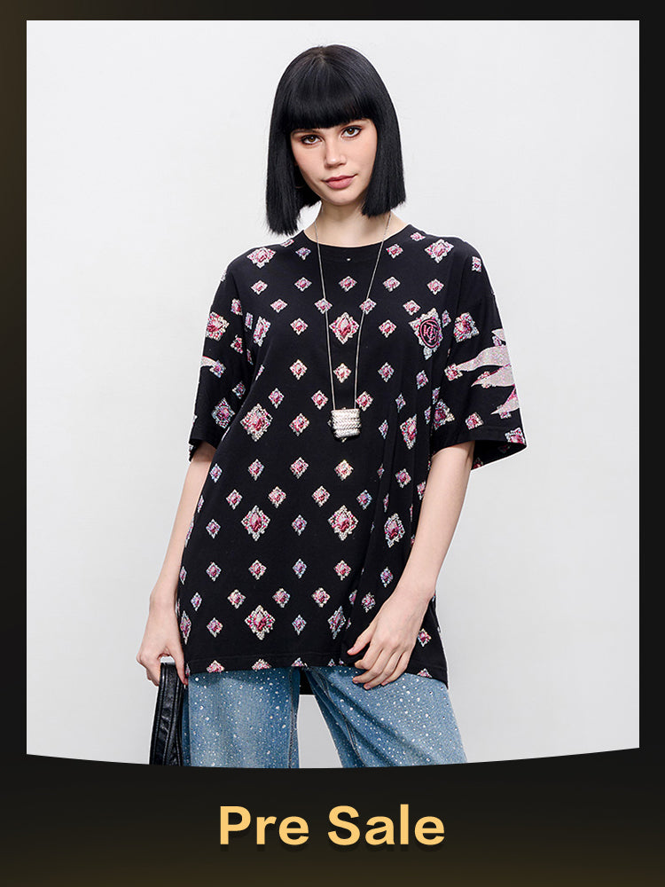 TCH Pre-Sale Wings Sparkle Crystal Graphic T-Shirt