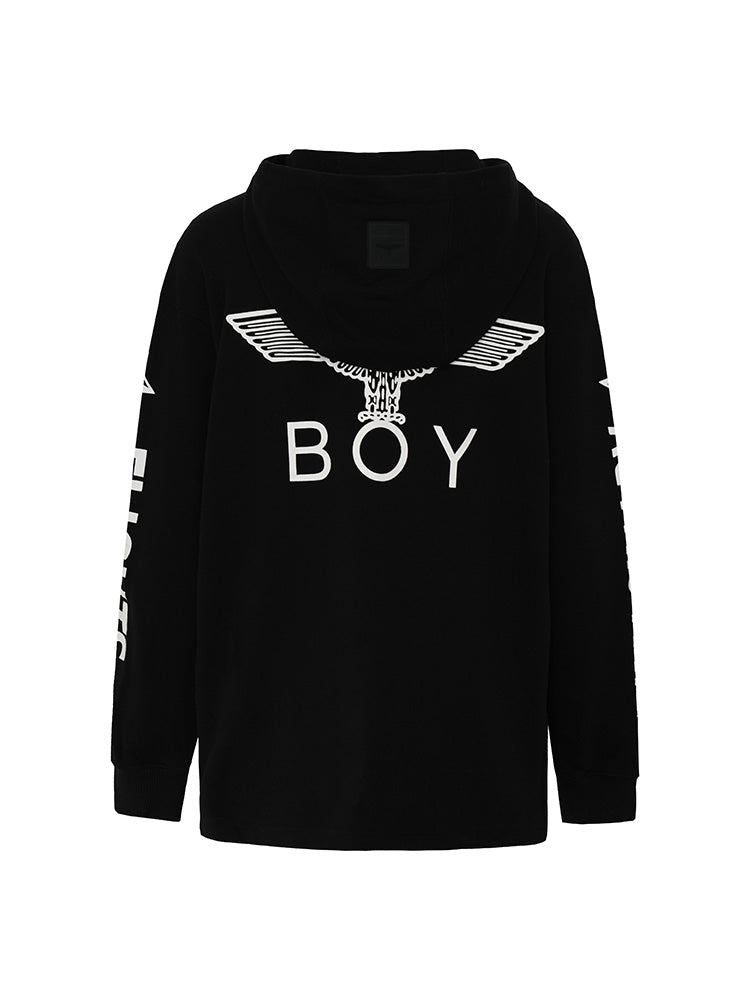 TCH Rhinestone Logo Oversized Streetwear Hoodies