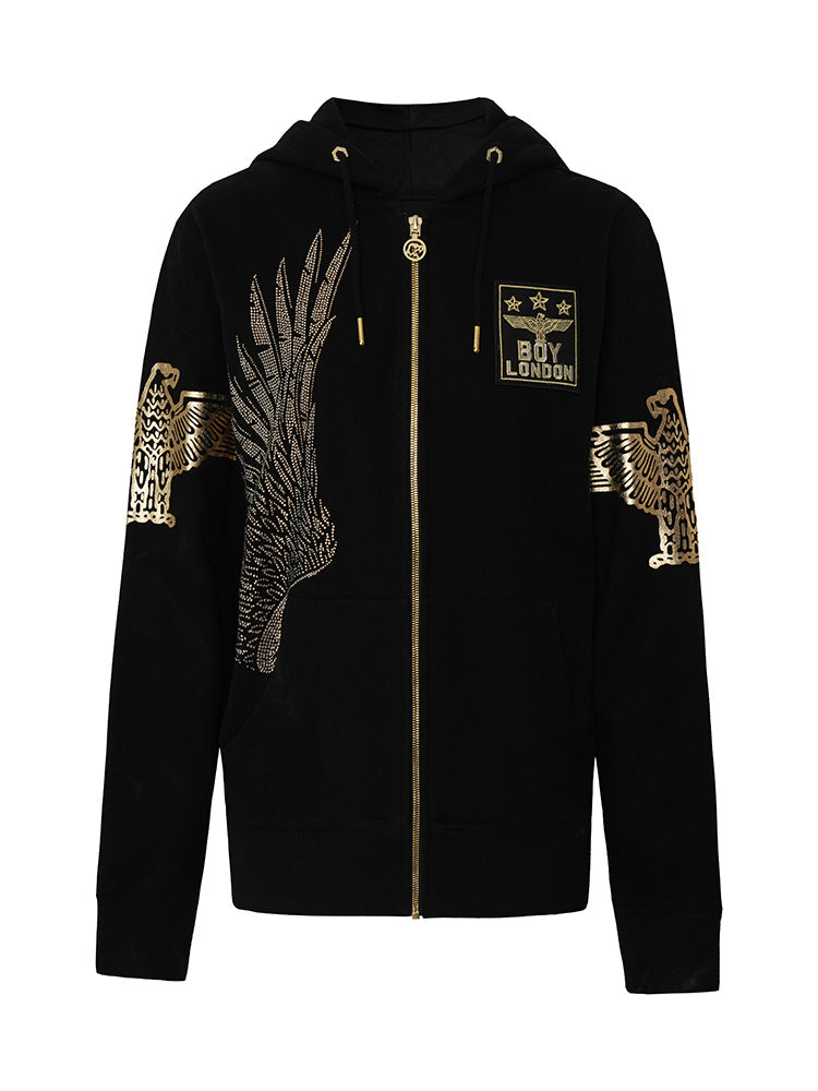 TCH Unisex Rhinestone Graphic Streetwear Jacket