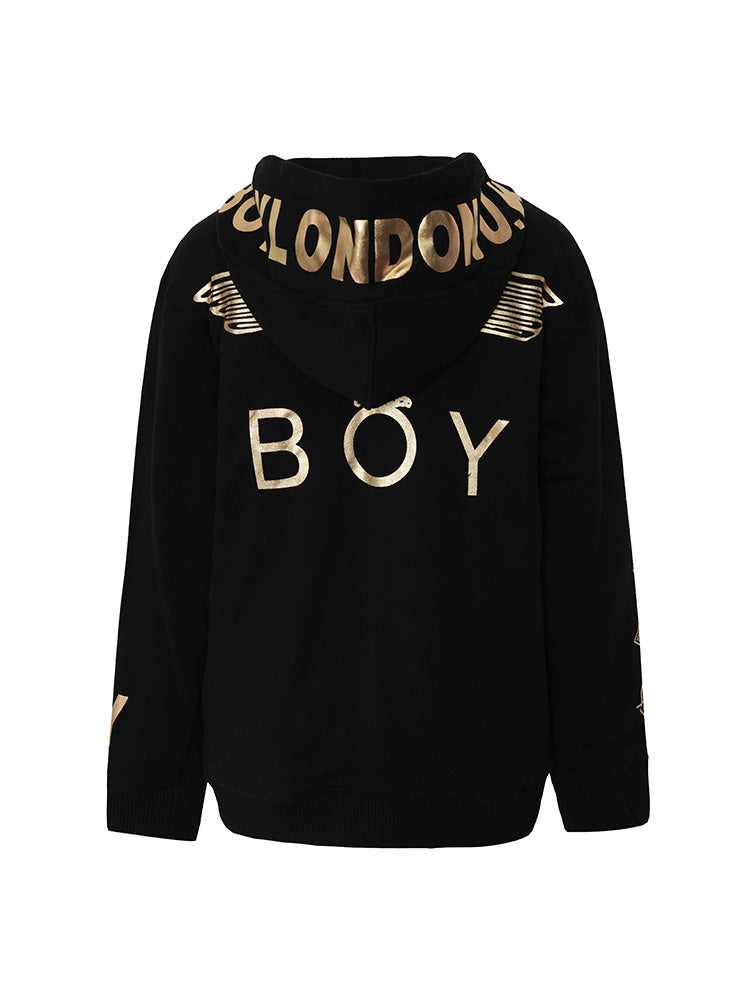 TCH Unisex Rhinestone Graphic Streetwear Hoodie Jacket