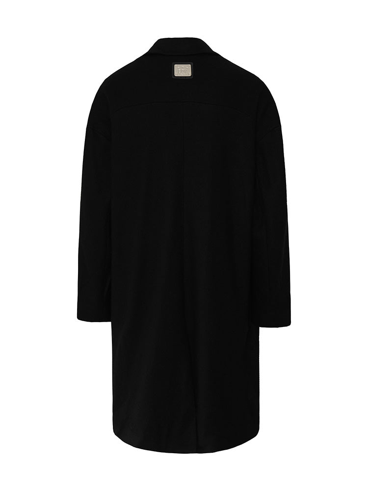 TCH Oversized Rhinestone Logo Winter Coat