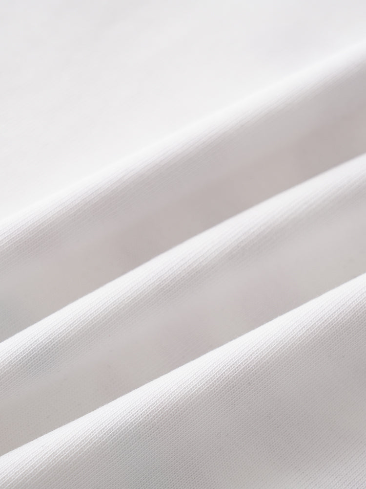 TCH Rabbit Print Solid Cotton T-shirt