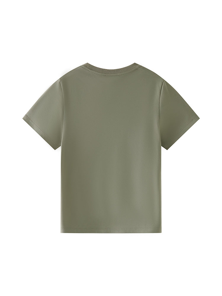 TCH Casual Letter Print Unisex Cotton T-shirt