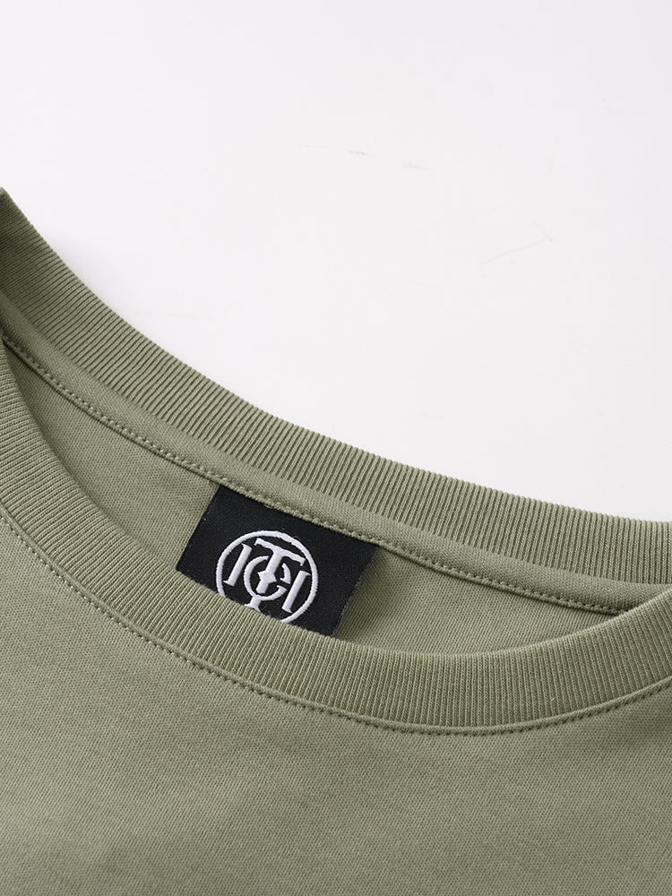 TCH Casual Letter Print Unisex Cotton T-shirt