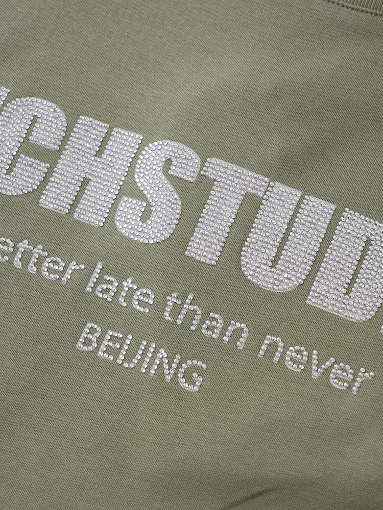 TCH Casual Letter Print Unisex Cotton T-shirt