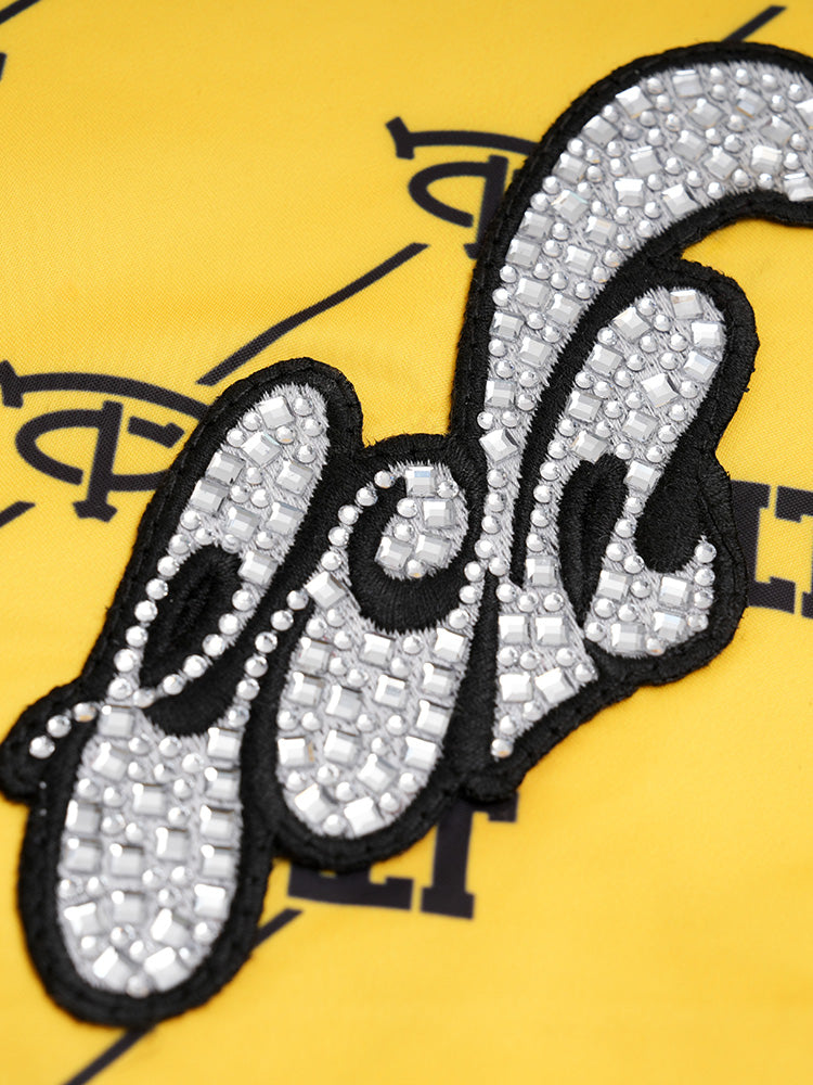 TCH Rhinestone All Over Casual Shorts