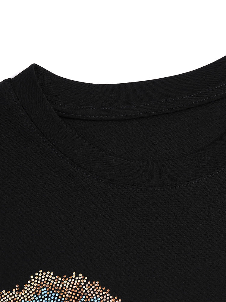 TCH Presale Graphic Rhinestone-Embellished T-Shirt