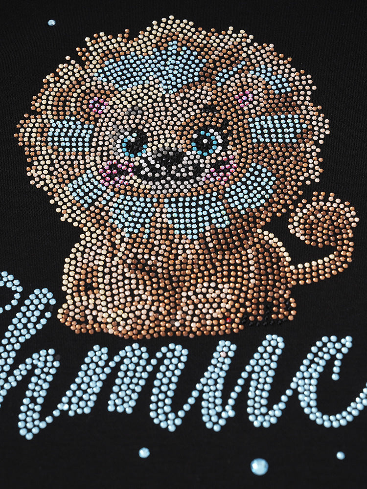 TCH Presale Graphic Rhinestone-Embellished T-Shirt