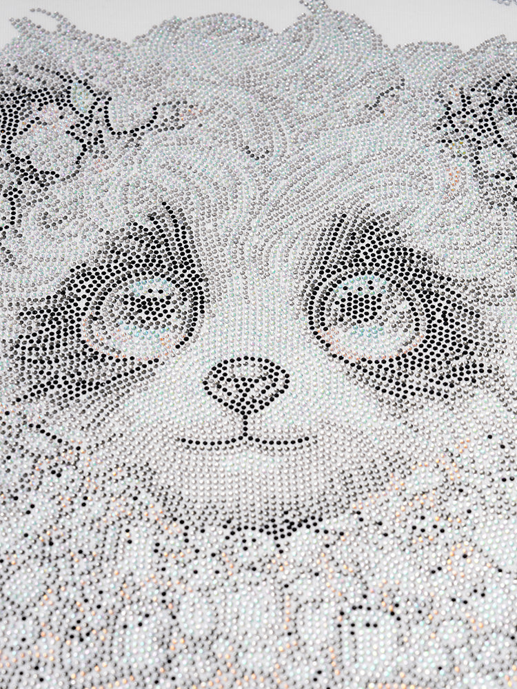 TCH Rhinestone Teddy Bear Print Short Tee