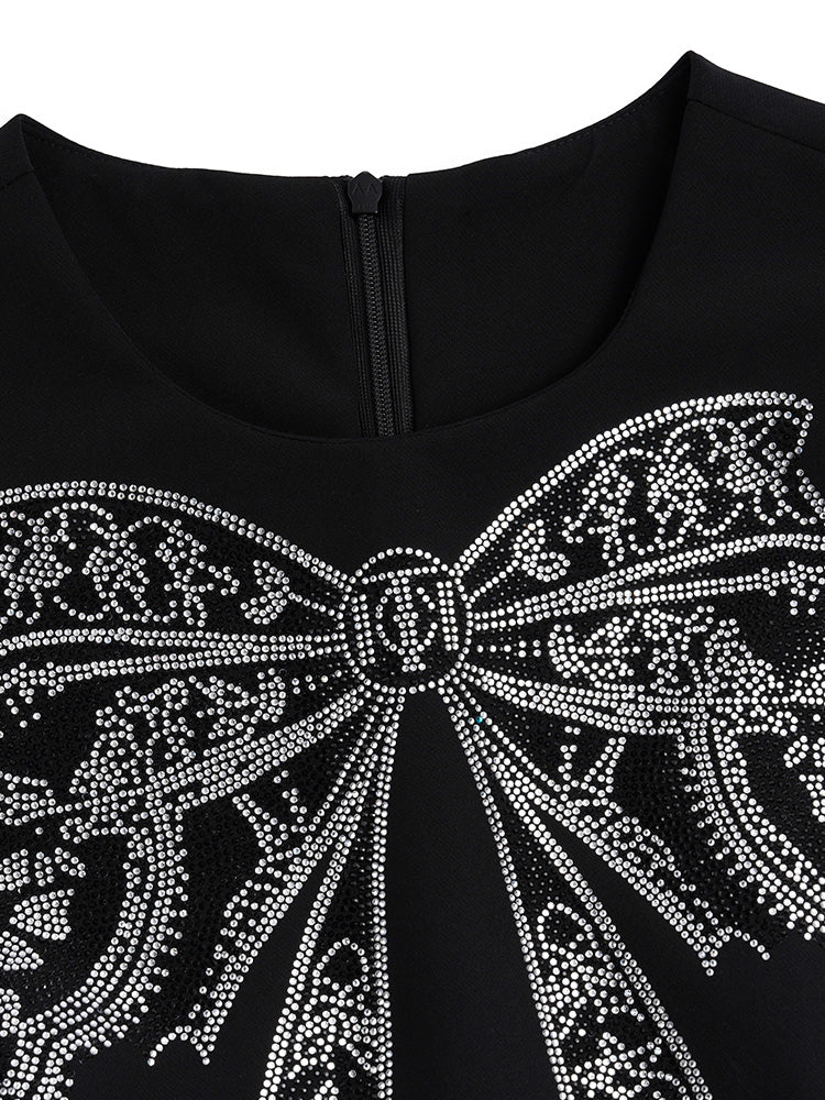TCH Pre-Sale Rhinestone Bows Butterfly Dress