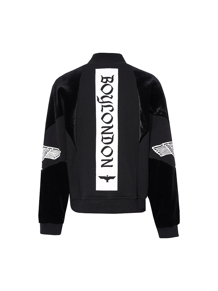 TCH Rhinestone Logo Graphic Track Jacket